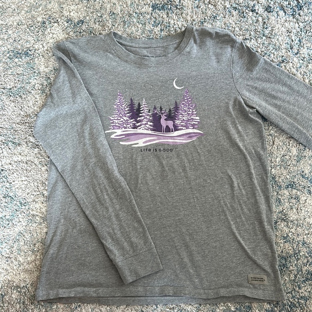 Life is Good Long Sleeve T-Shirt